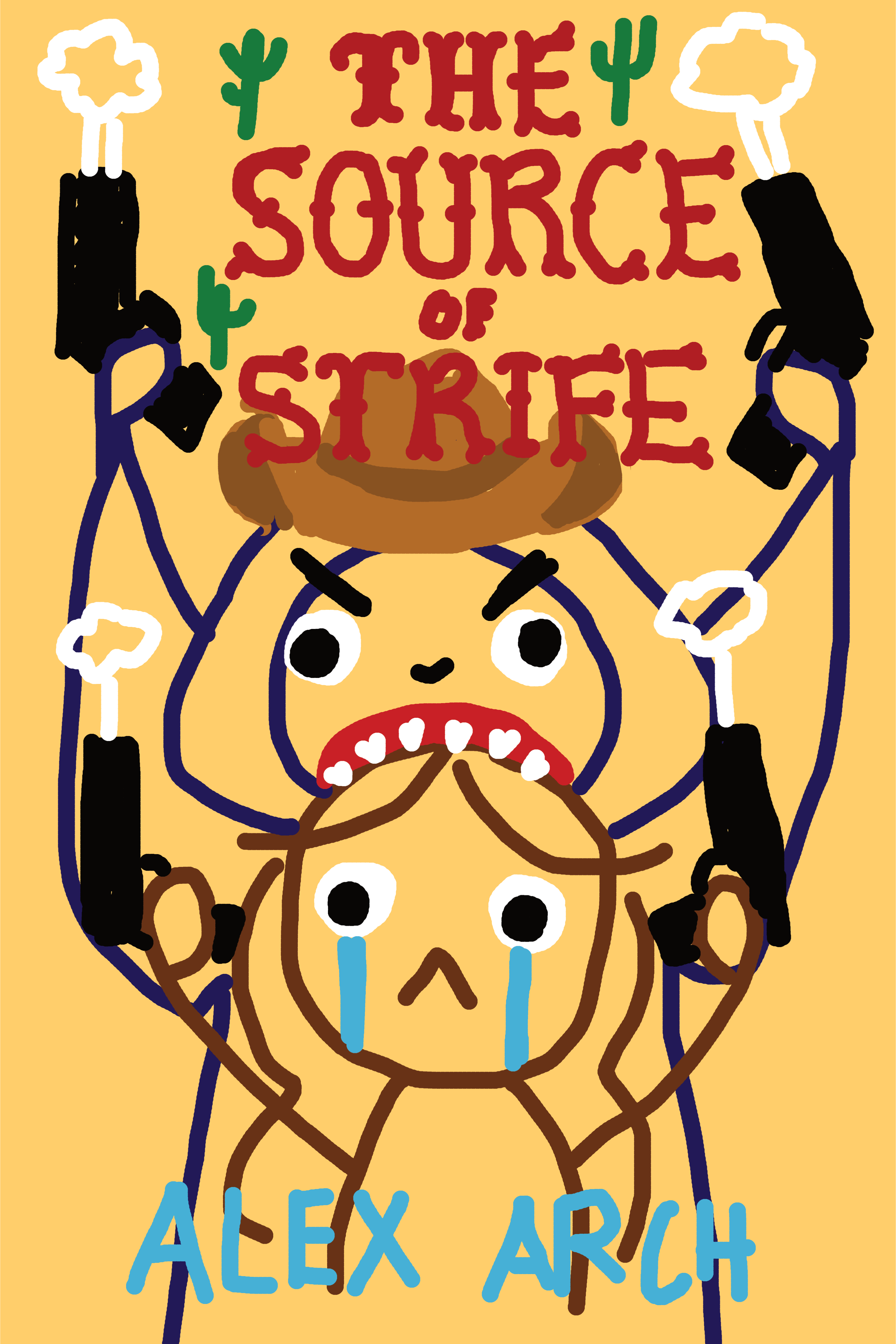 Crappy cover for The Source of Strife by 