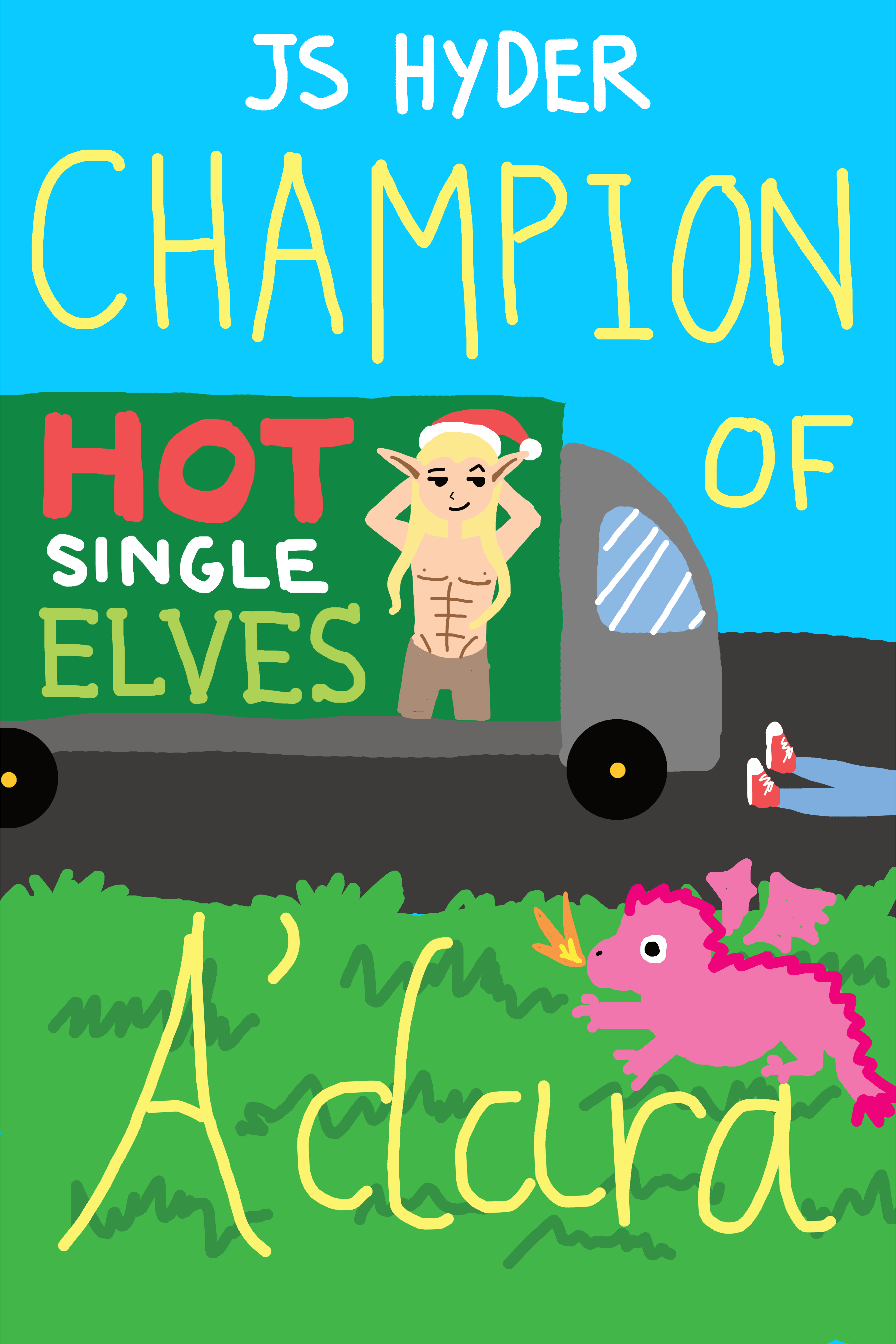 Crappy cover for Champion of A'dara by 