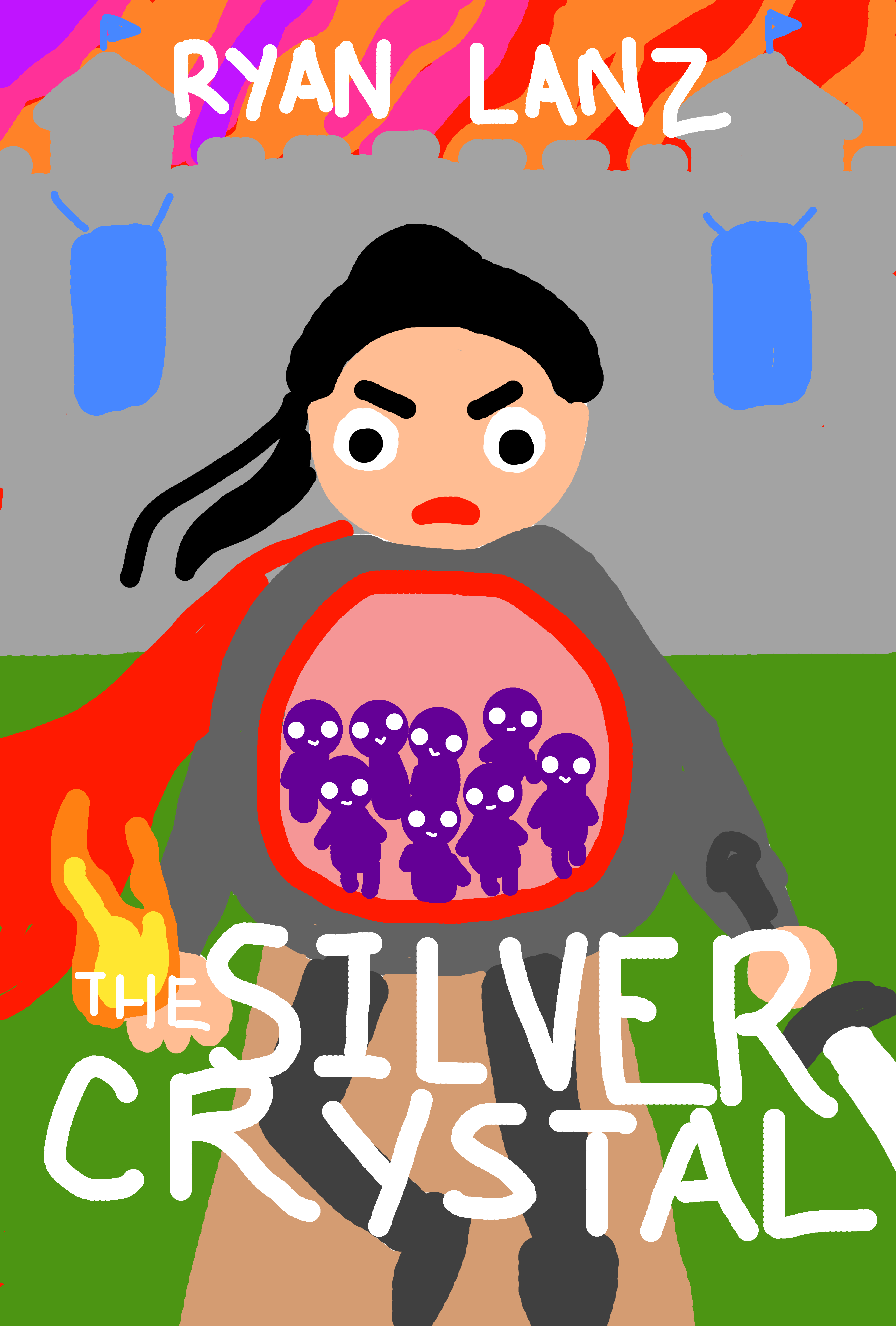 Crappy cover for The Silver Crystal by 