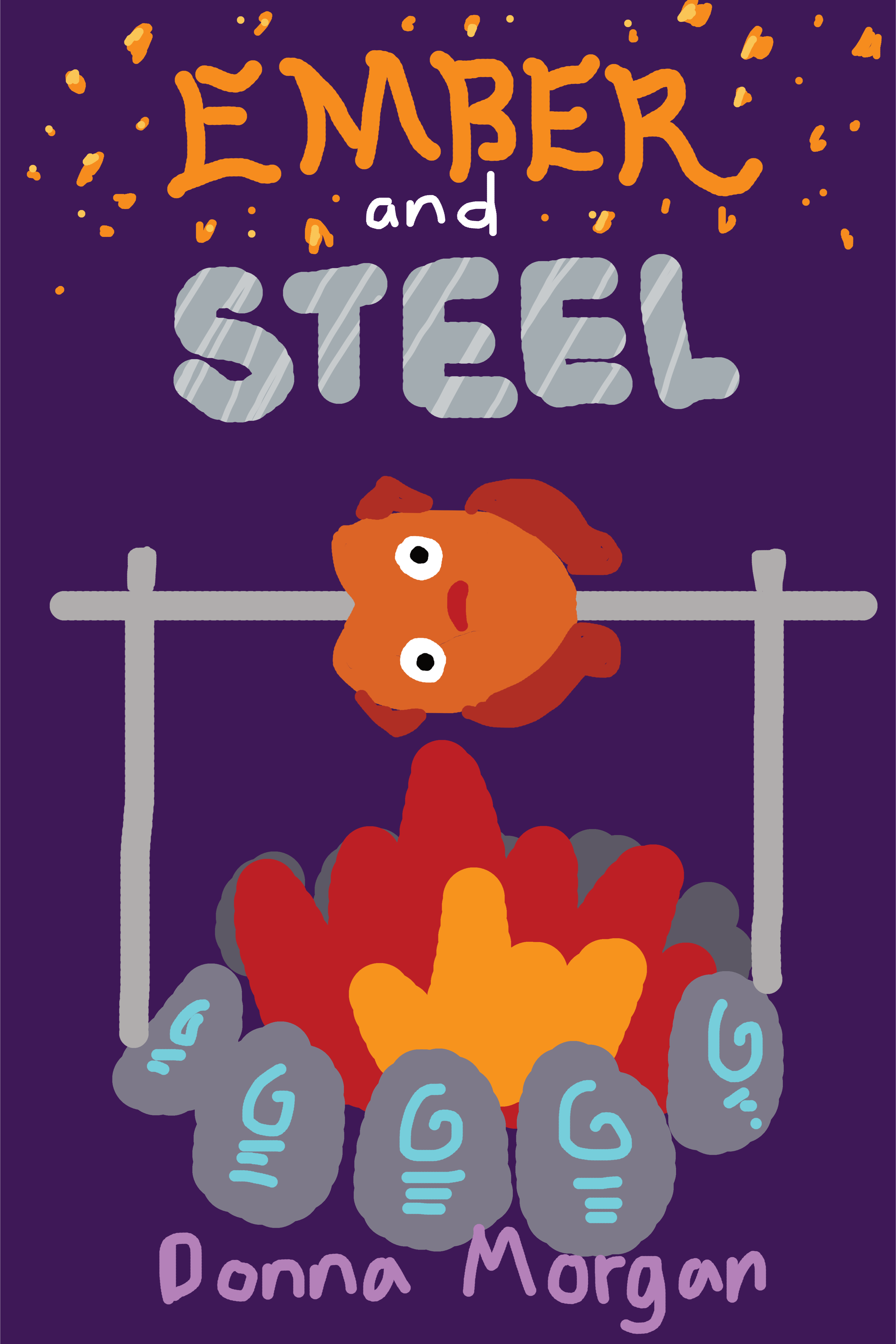 Crappy cover for Ember and Steel by 
