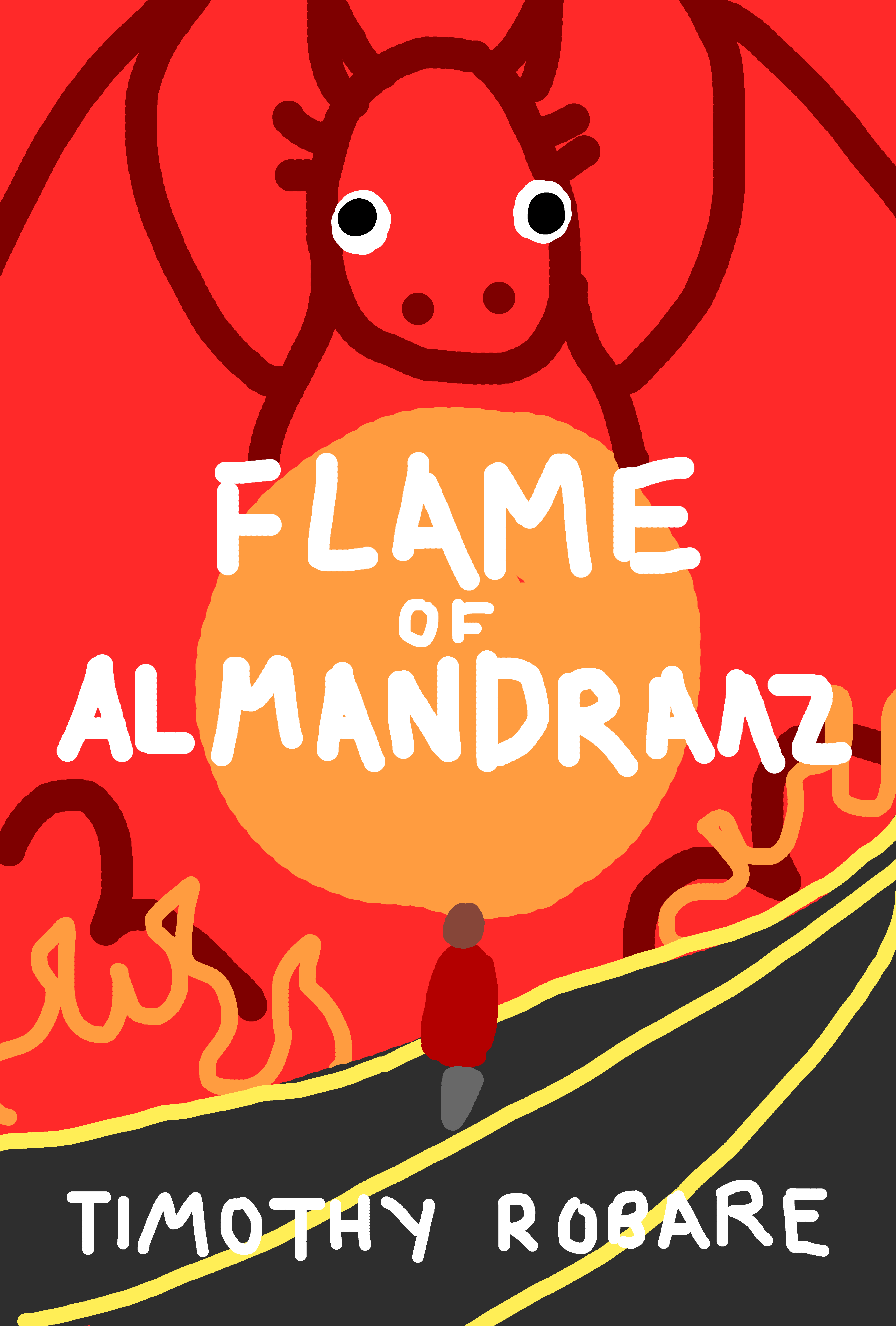 Crappy cover for Flame of Almandraaz by 