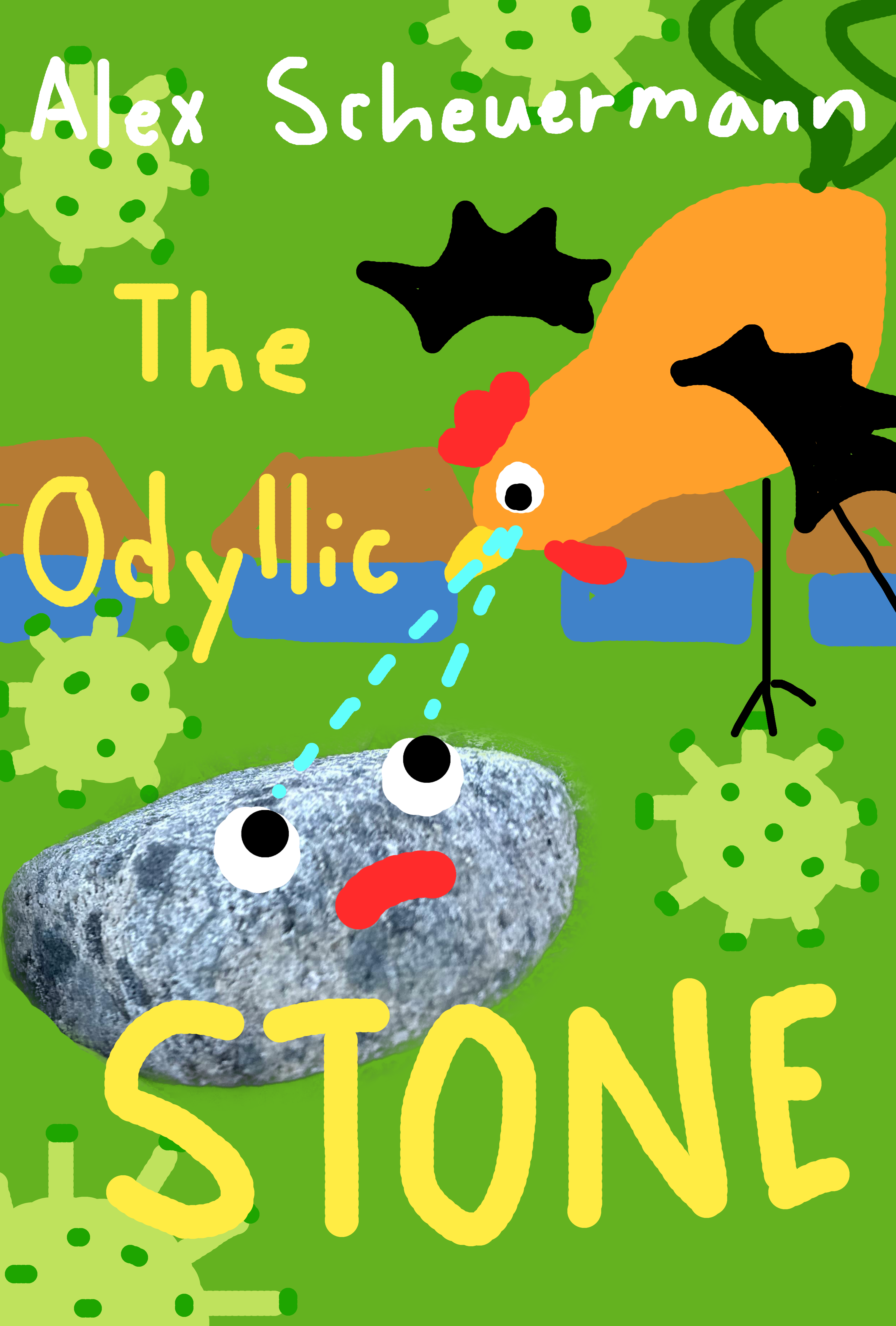 Crappy cover for The Odyllic Stone by 