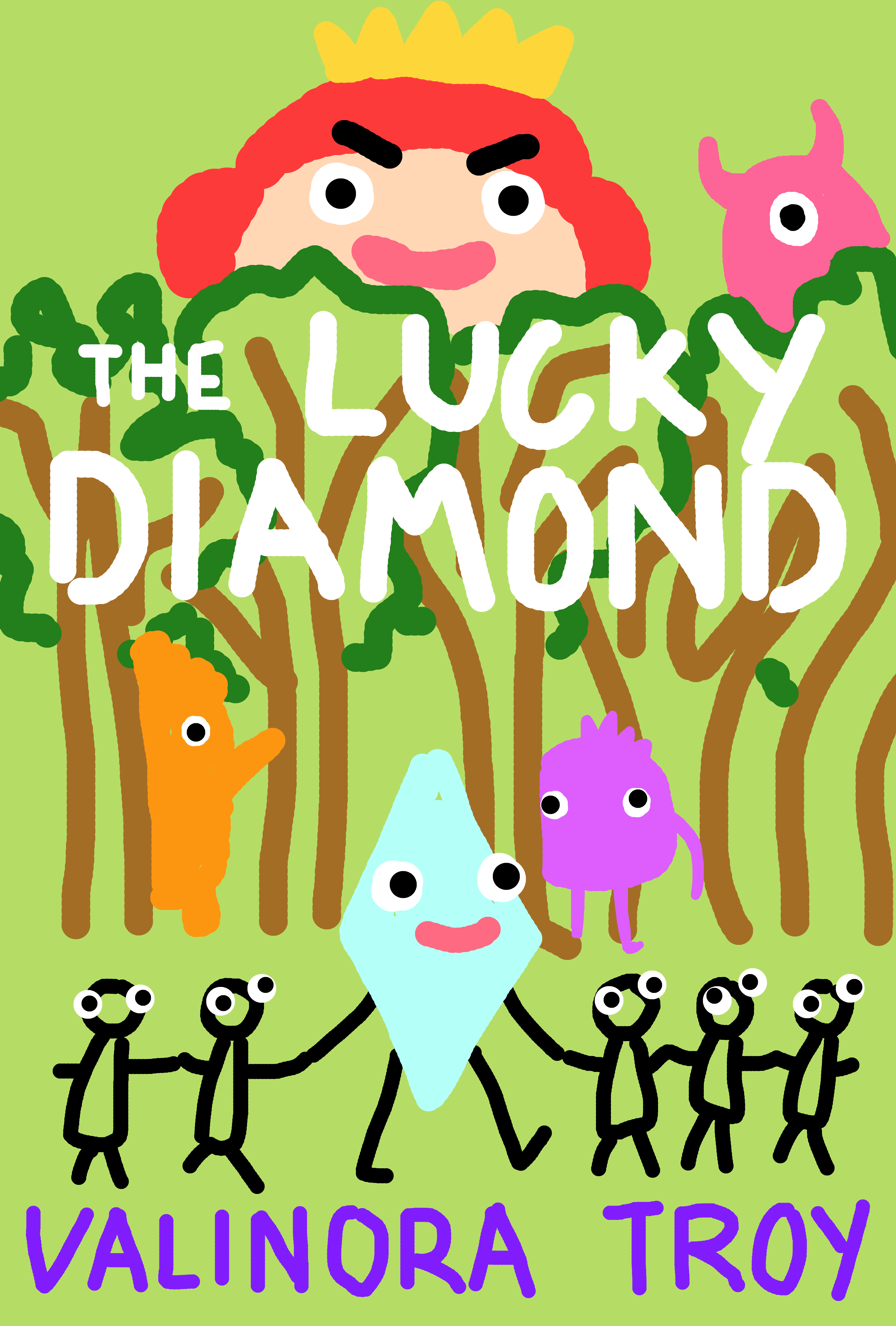 Crappy cover for The Lucky Diamond by 