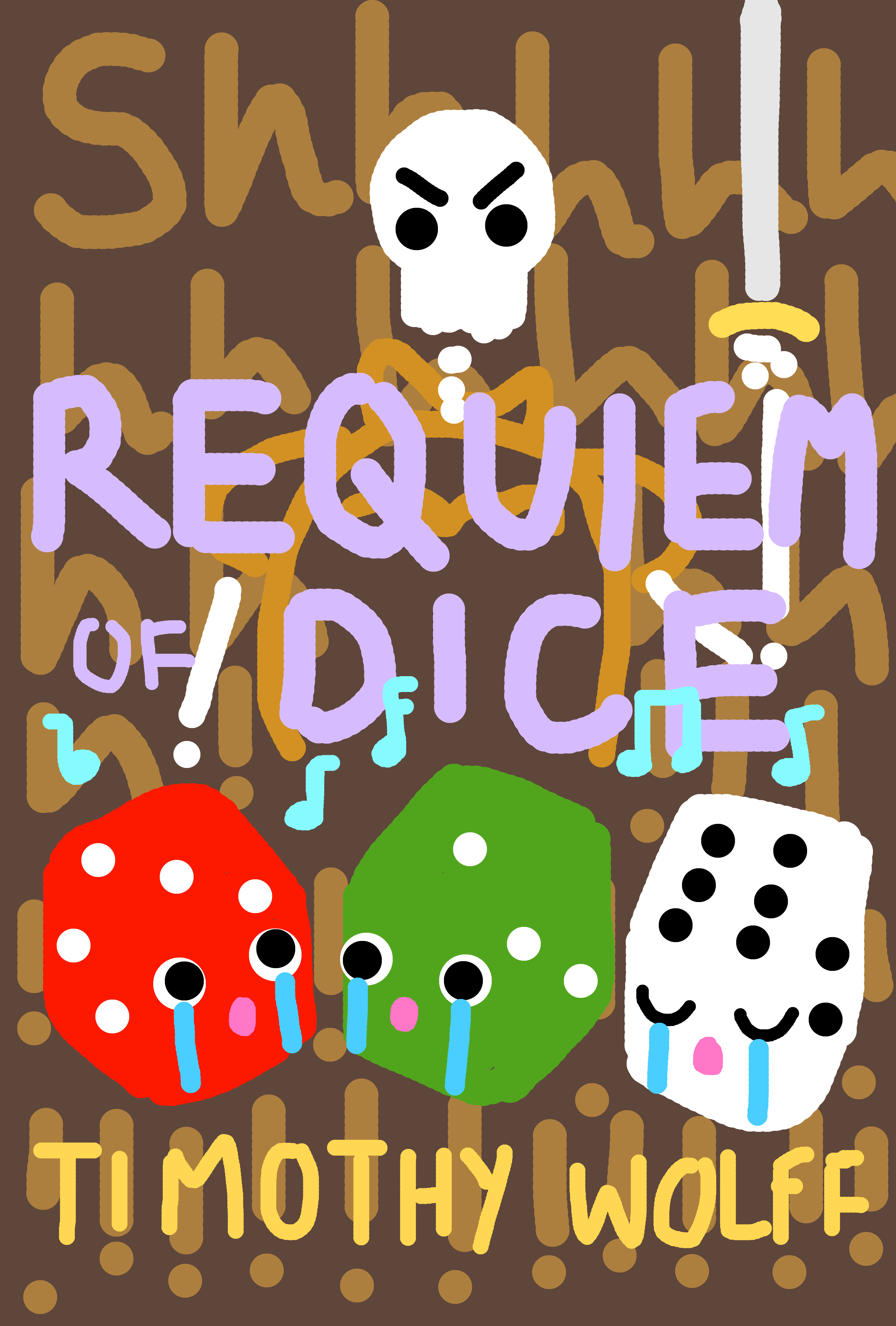 Crappy cover for Requiem of Dice by 