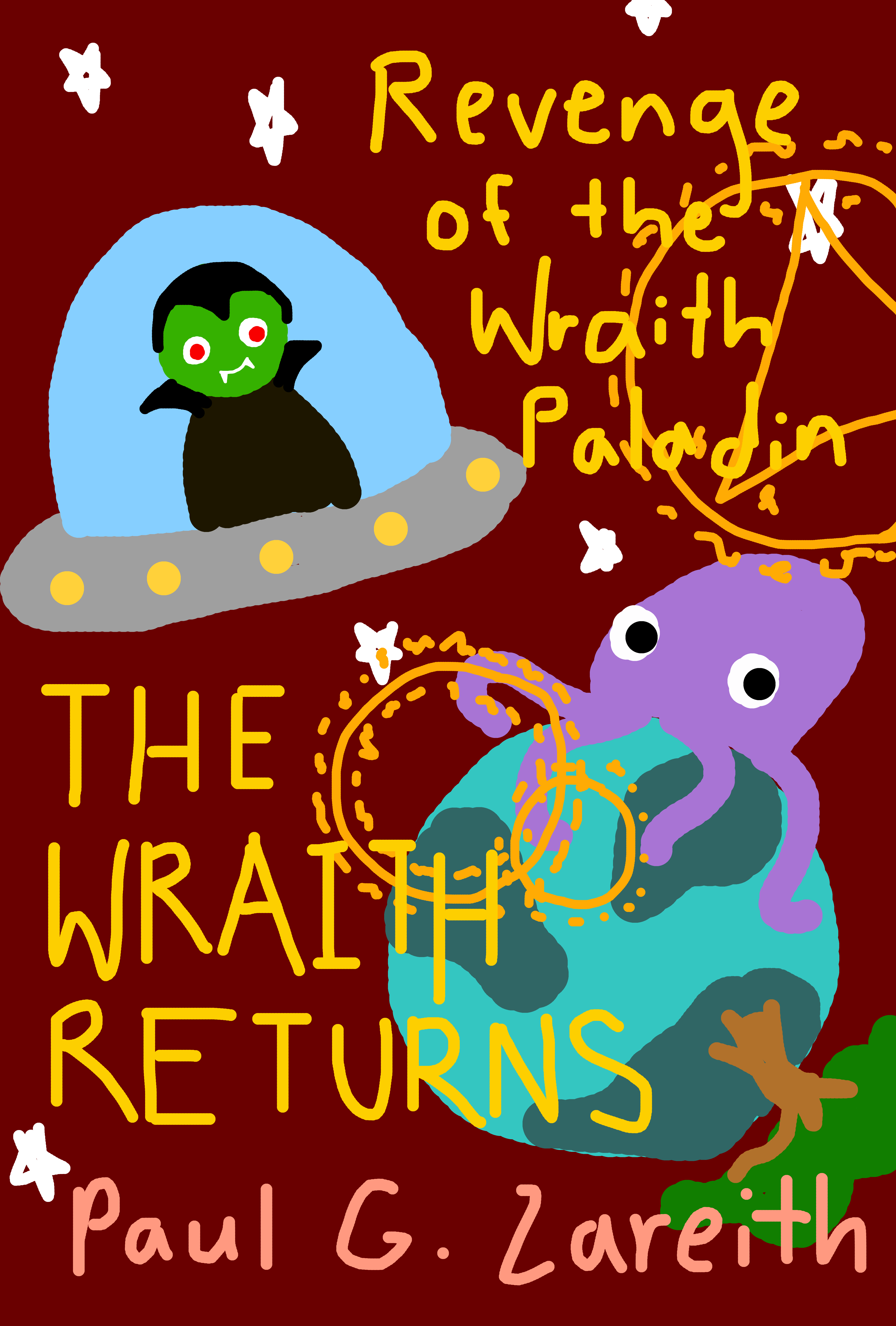 Crappy cover for The Wraith Returns by 