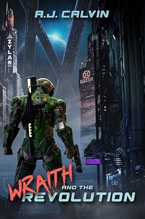 Original cover for The Wraith and the Revolution by 