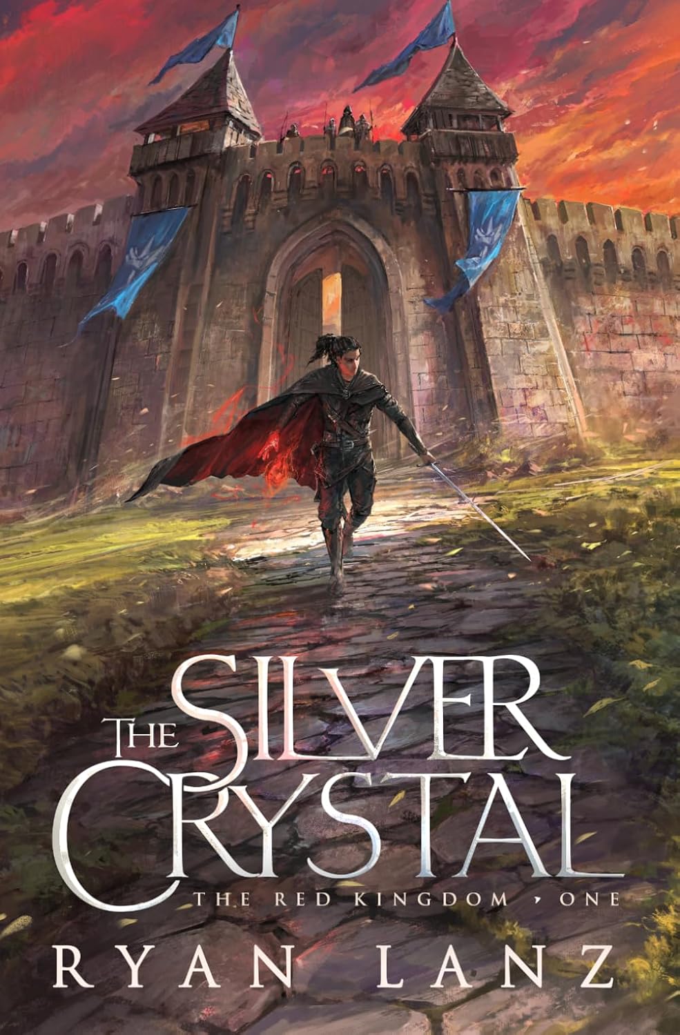 Original cover for The Silver Crystal by 
