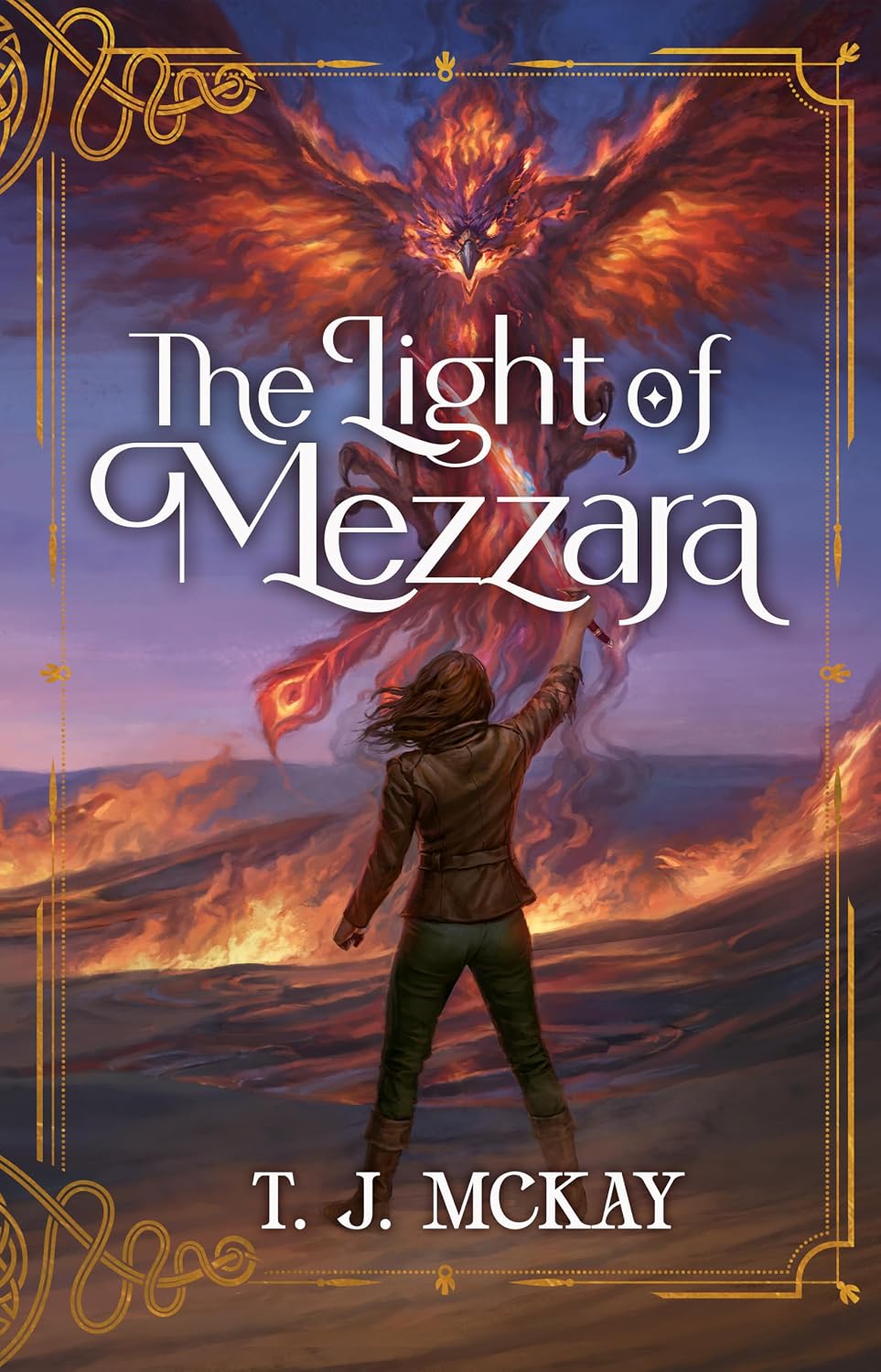 Original cover for The Light of Mezzara by 
