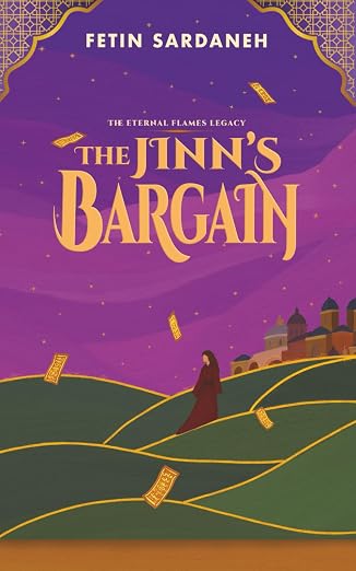 Original cover for The Jinn's Bargain by 