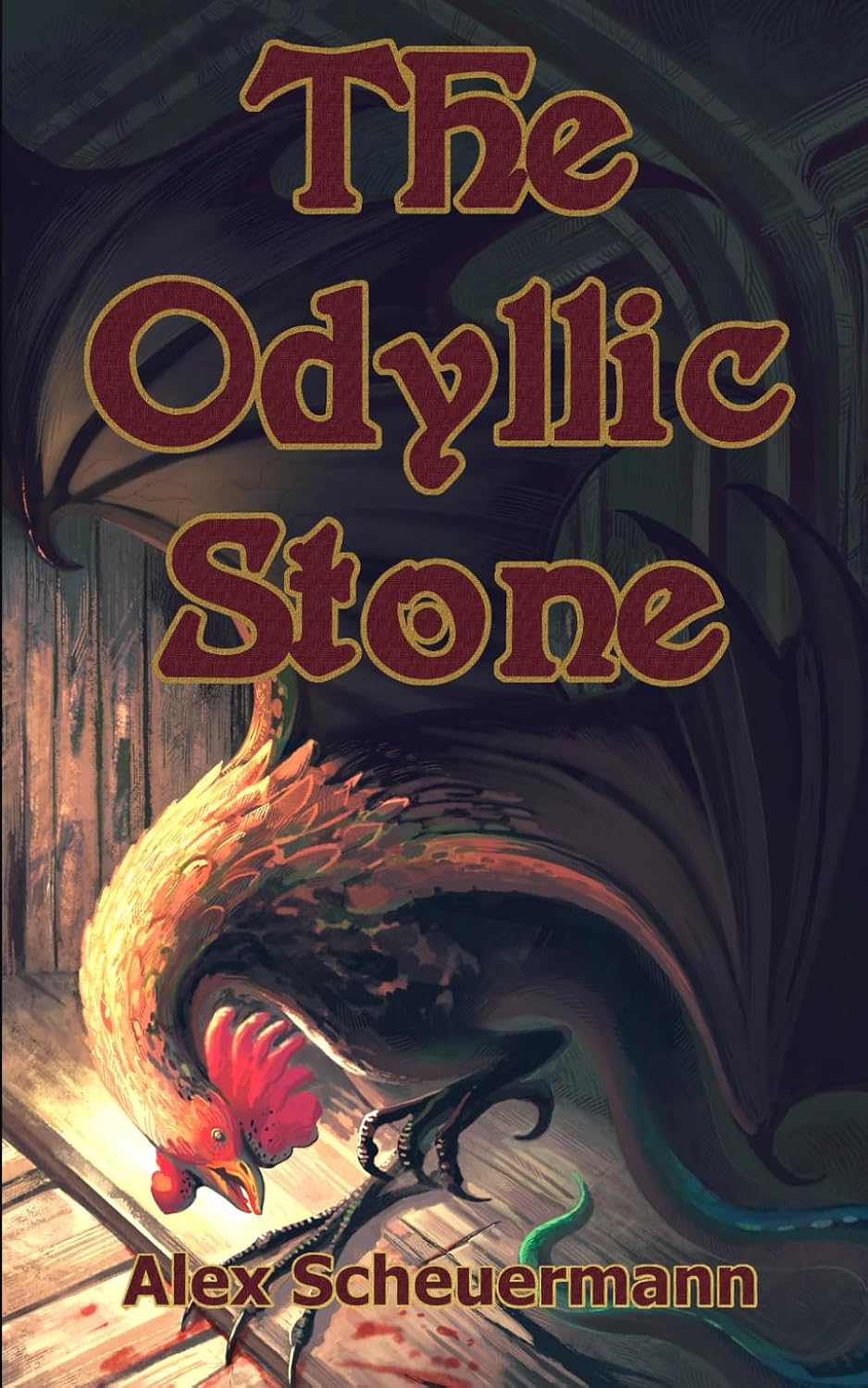 Original cover for The Odyllic Stone by 