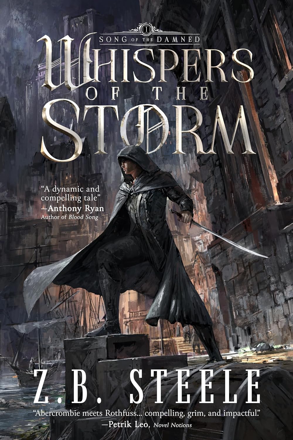 Original cover for Whispers of the Storm by 