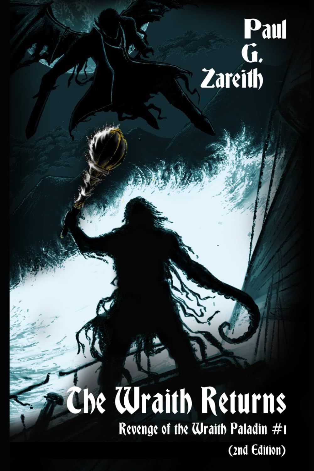 Original cover for The Wraith Returns by 