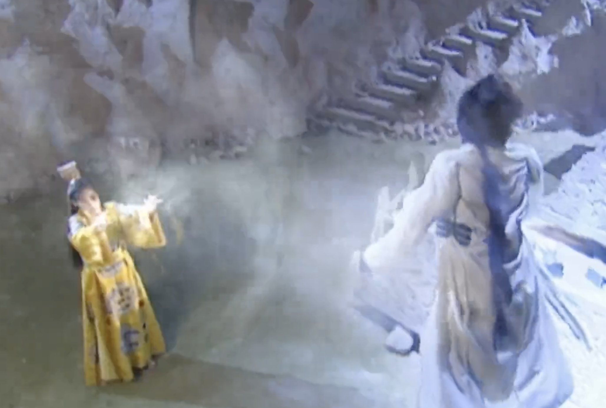 Telekinesis in wuxia